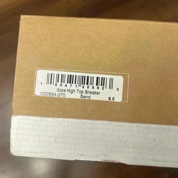 Soludos Ibiza Tan Sand High Top Sneakers Size 8.5 Suede Hipster Preppy Spring - Picture 10 of 12